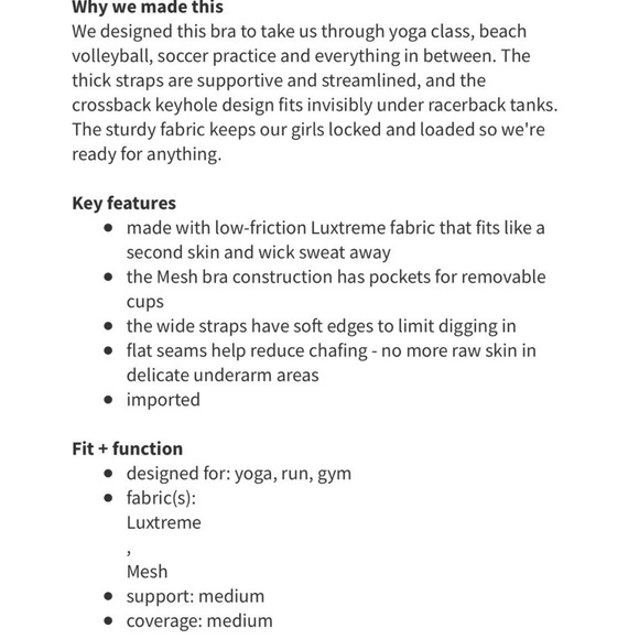 Lululemon All Sports Bra Hyper Stripe Mauvelous Heathered Black - Picture 11 of 11